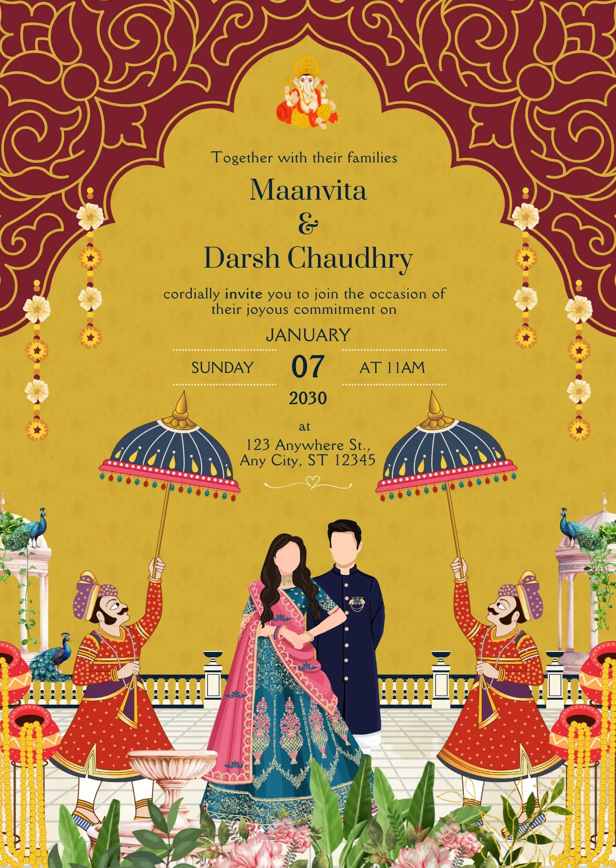 Celebration design sample